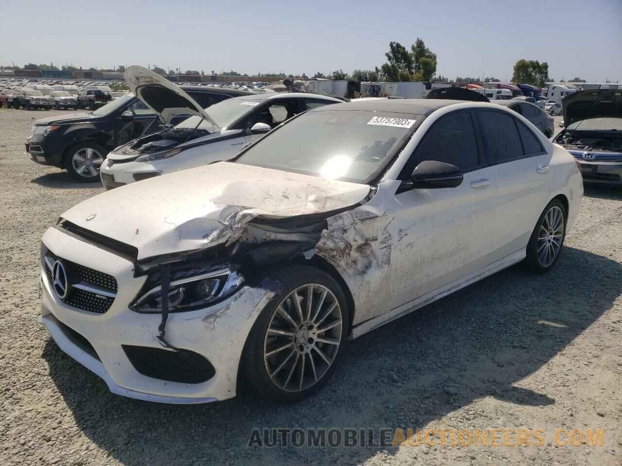 55SWF6EB0HU190609 MERCEDES-BENZ C-CLASS 2017