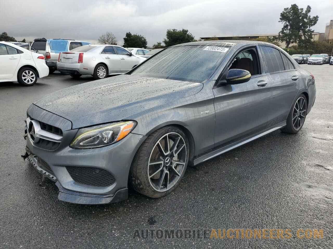 55SWF6EB0JU238681 MERCEDES-BENZ C-CLASS 2018