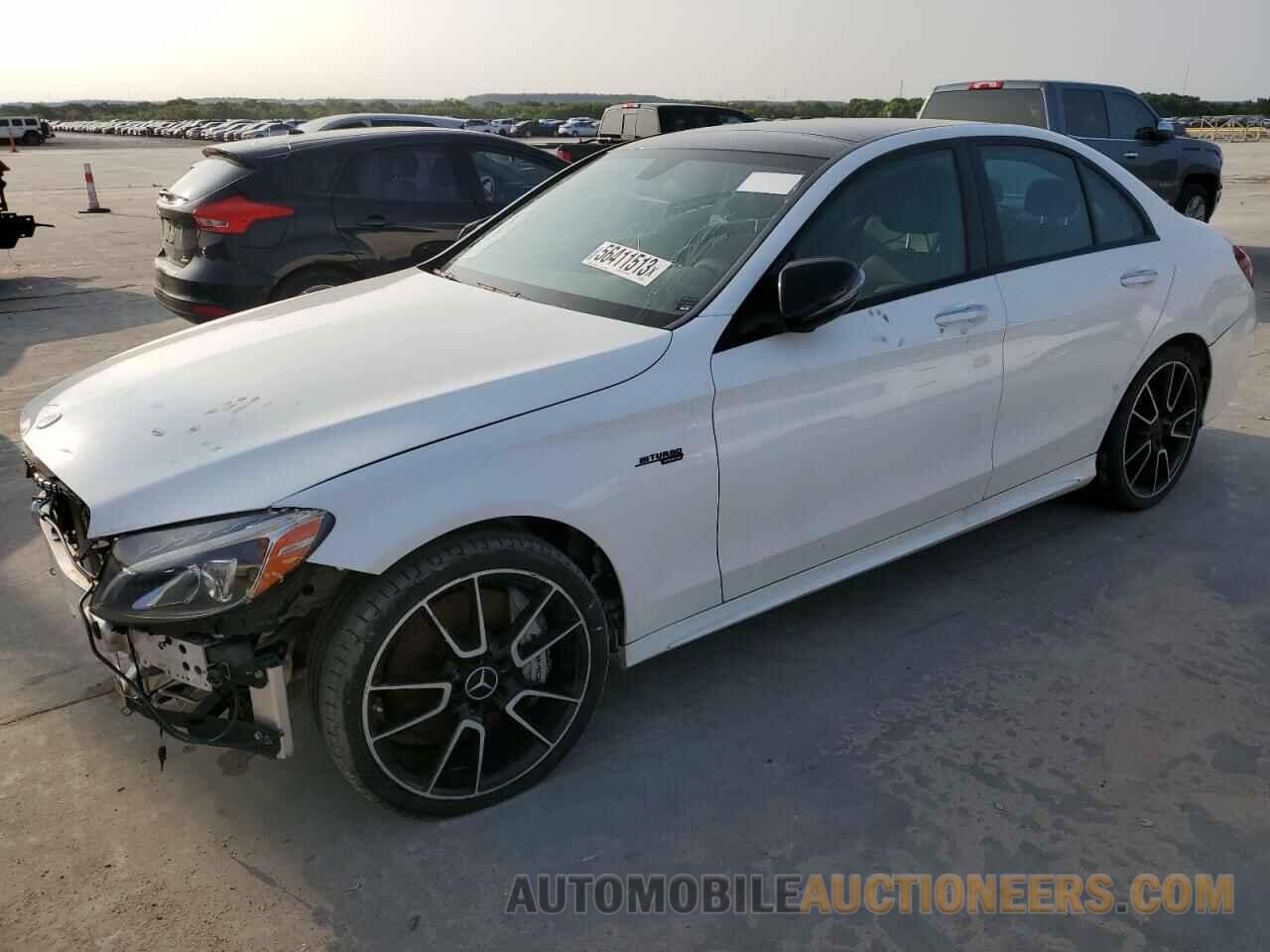 55SWF6EB0JU255805 MERCEDES-BENZ C-CLASS 2018