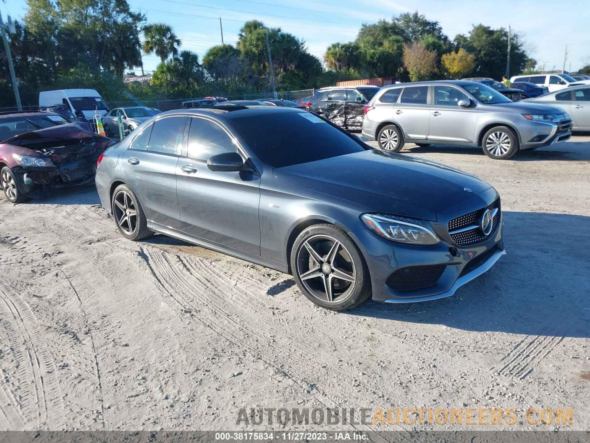 55SWF6EB1GU111950 MERCEDES-BENZ C 450 AMG 2016