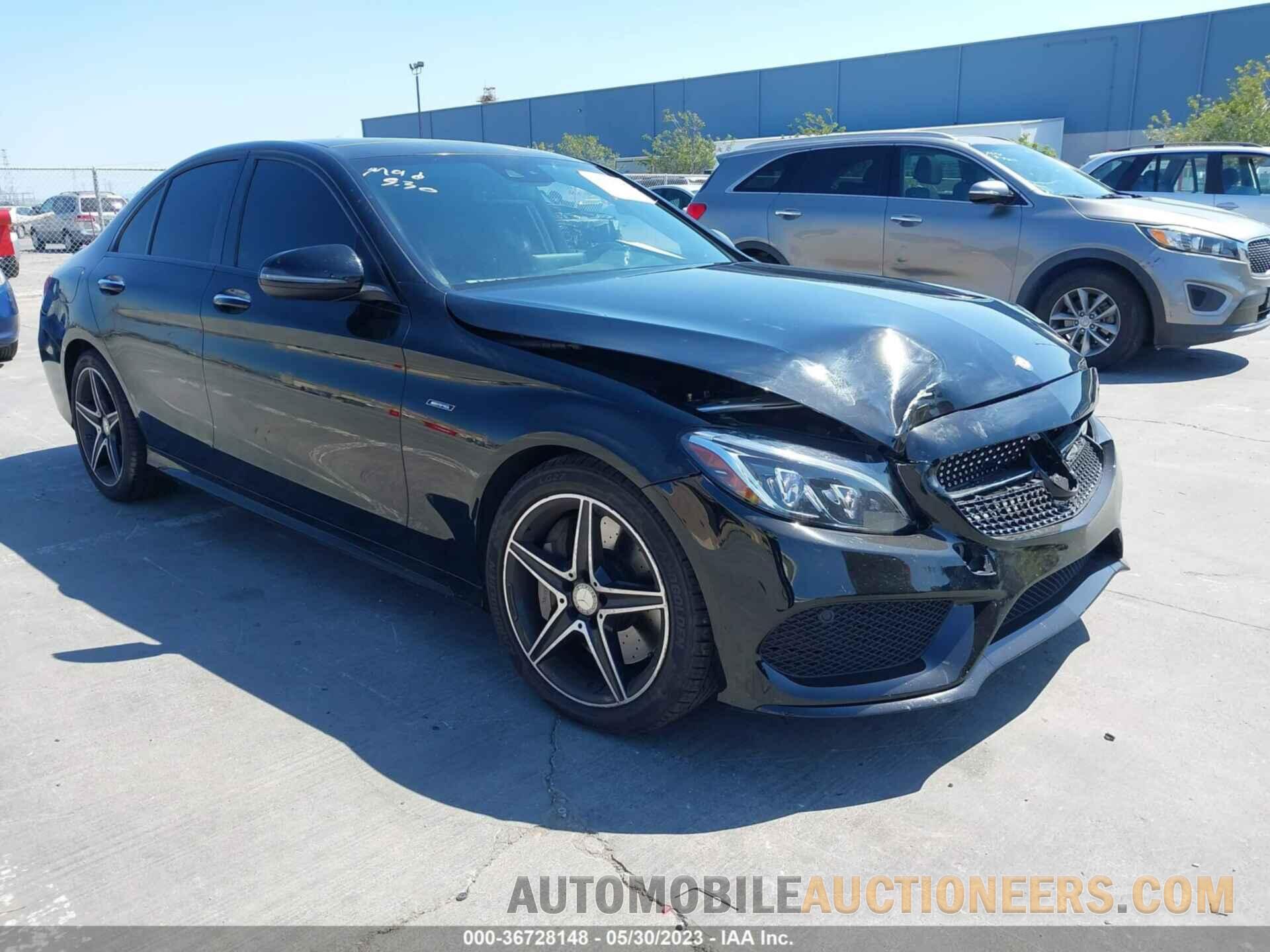 55SWF6EB1GU116677 MERCEDES-BENZ C-CLASS 2016