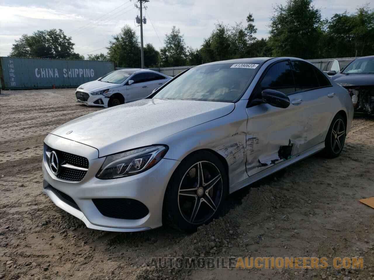 55SWF6EB1GU118283 MERCEDES-BENZ C-CLASS 2016