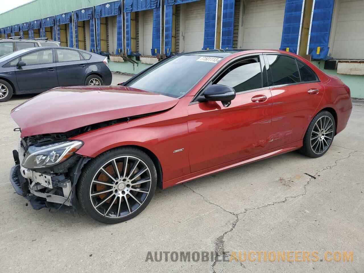 55SWF6EB1GU118428 MERCEDES-BENZ C-CLASS 2016