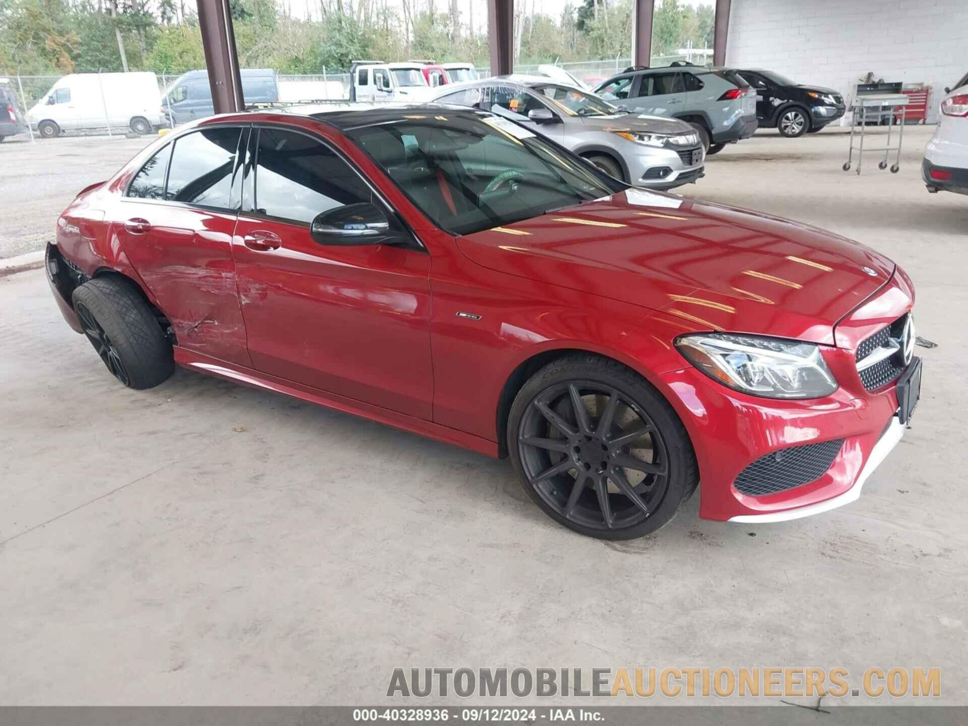 55SWF6EB1GU123533 MERCEDES-BENZ C 450 AMG 2016