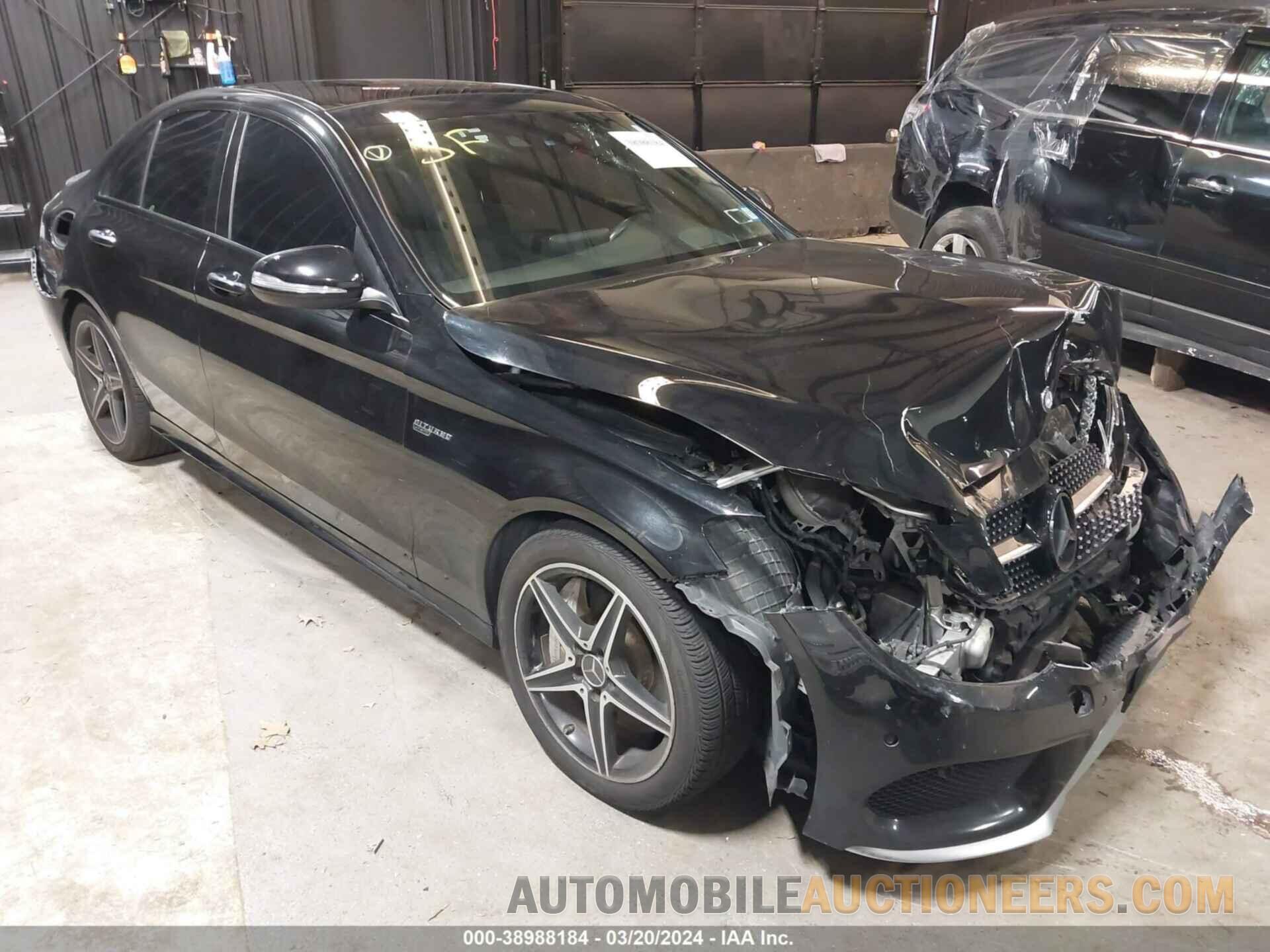 55SWF6EB1GU132314 MERCEDES-BENZ C 450 AMG 2016