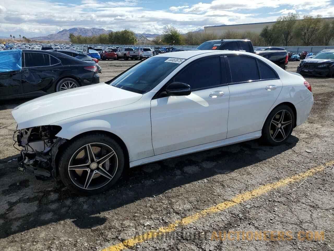 55SWF6EB1GU133883 MERCEDES-BENZ C-CLASS 2016