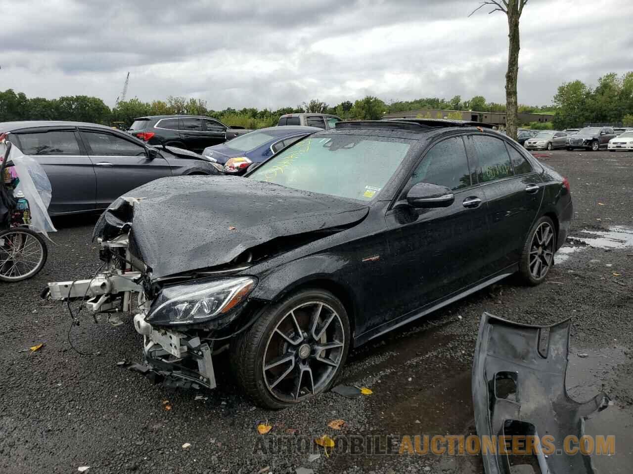 55SWF6EB1GU147248 MERCEDES-BENZ C-CLASS 2016