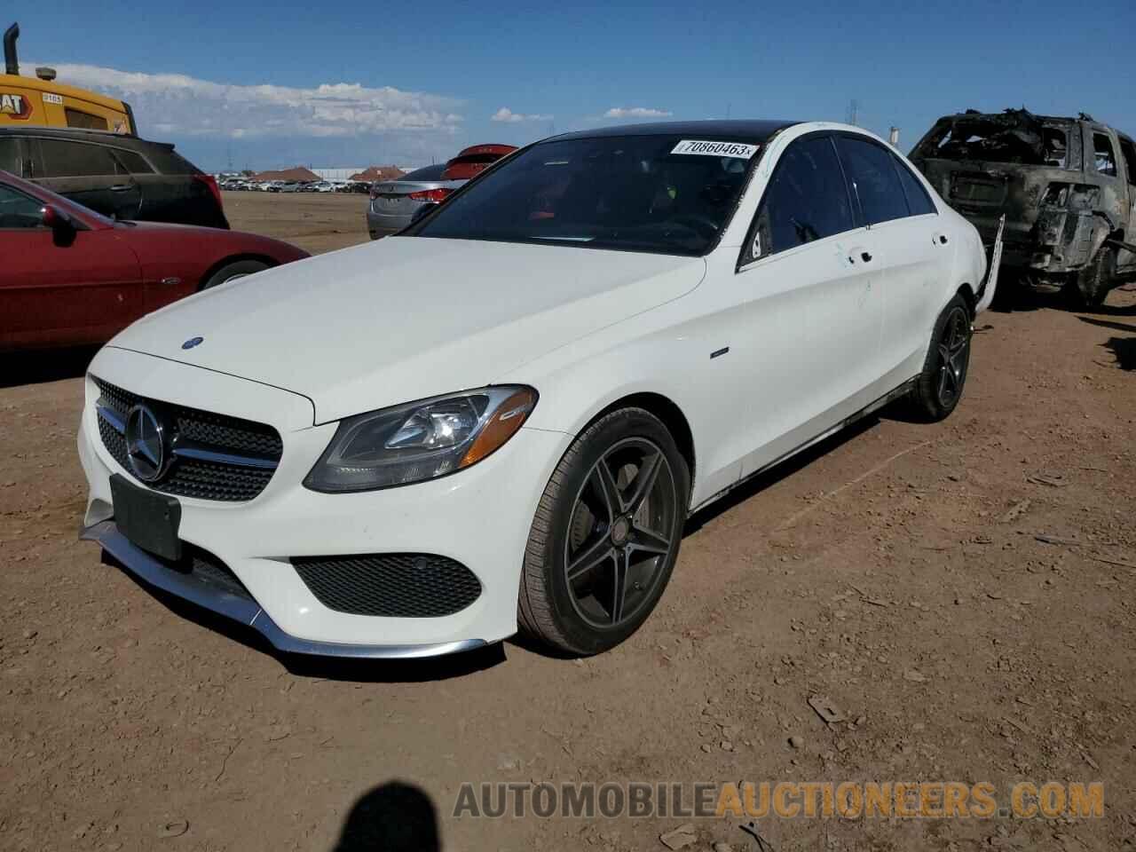 55SWF6EB1GU152045 MERCEDES-BENZ C-CLASS 2016