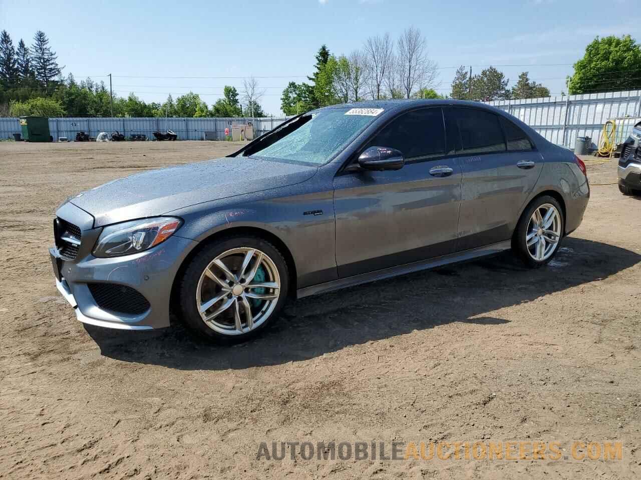 55SWF6EB1HU191672 MERCEDES-BENZ C-CLASS 2017