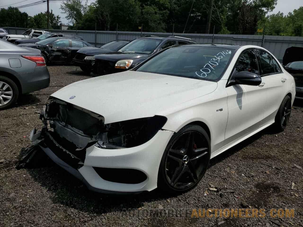 55SWF6EB1HU199688 MERCEDES-BENZ C-CLASS 2017