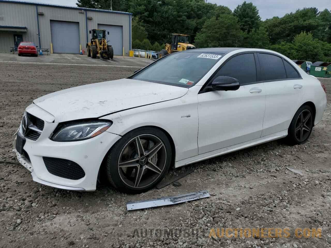 55SWF6EB1HU206543 MERCEDES-BENZ C-CLASS 2017