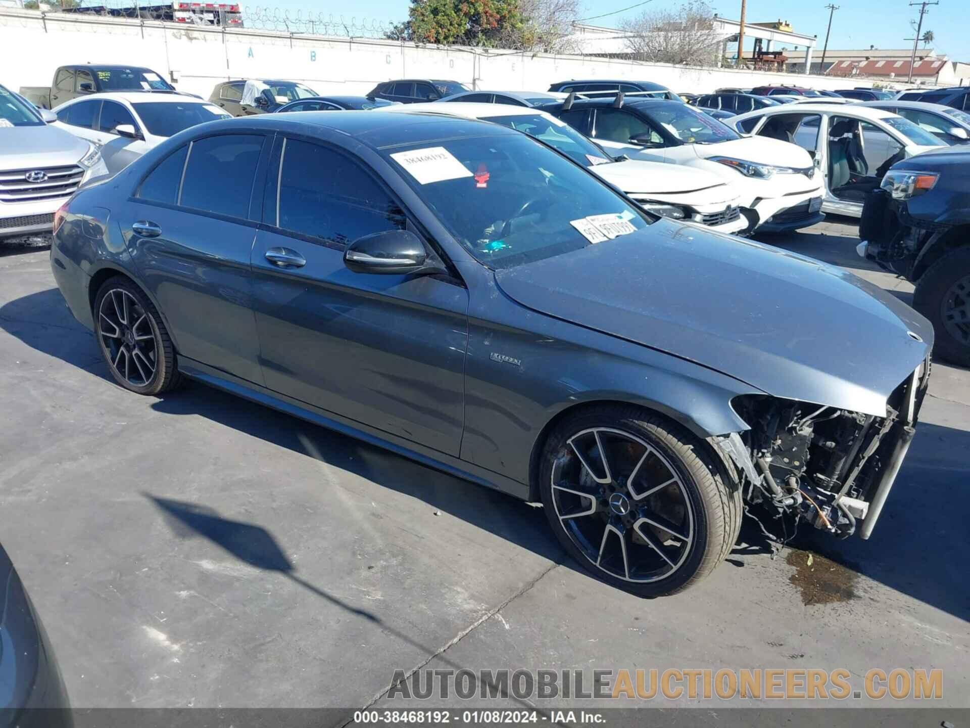 55SWF6EB1HU219826 MERCEDES-BENZ AMG C 43 2017