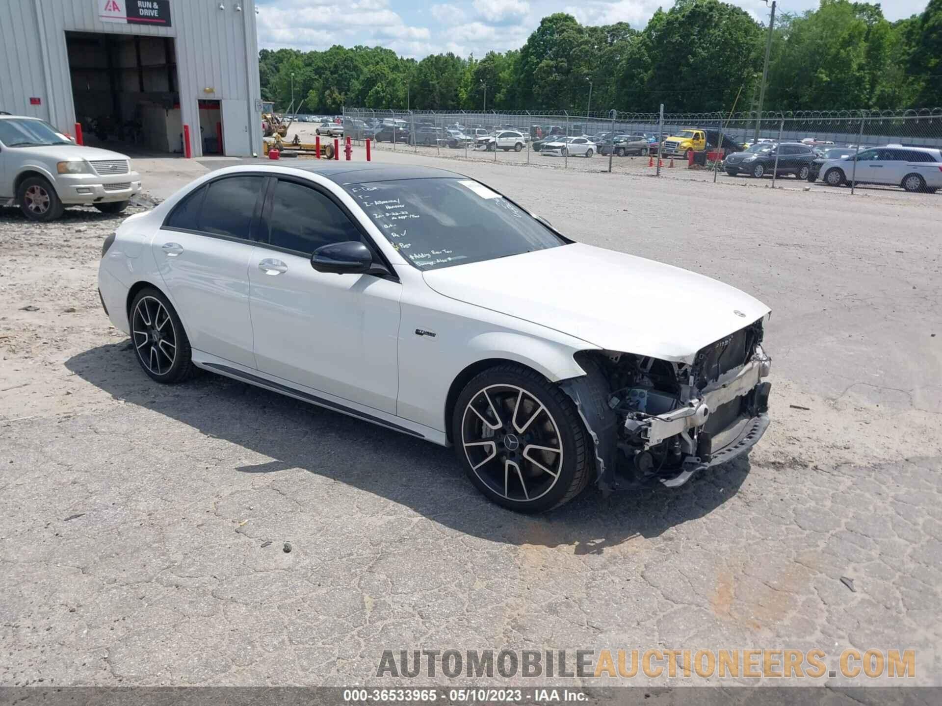 55SWF6EB1JU268577 MERCEDES-BENZ C-CLASS 2018