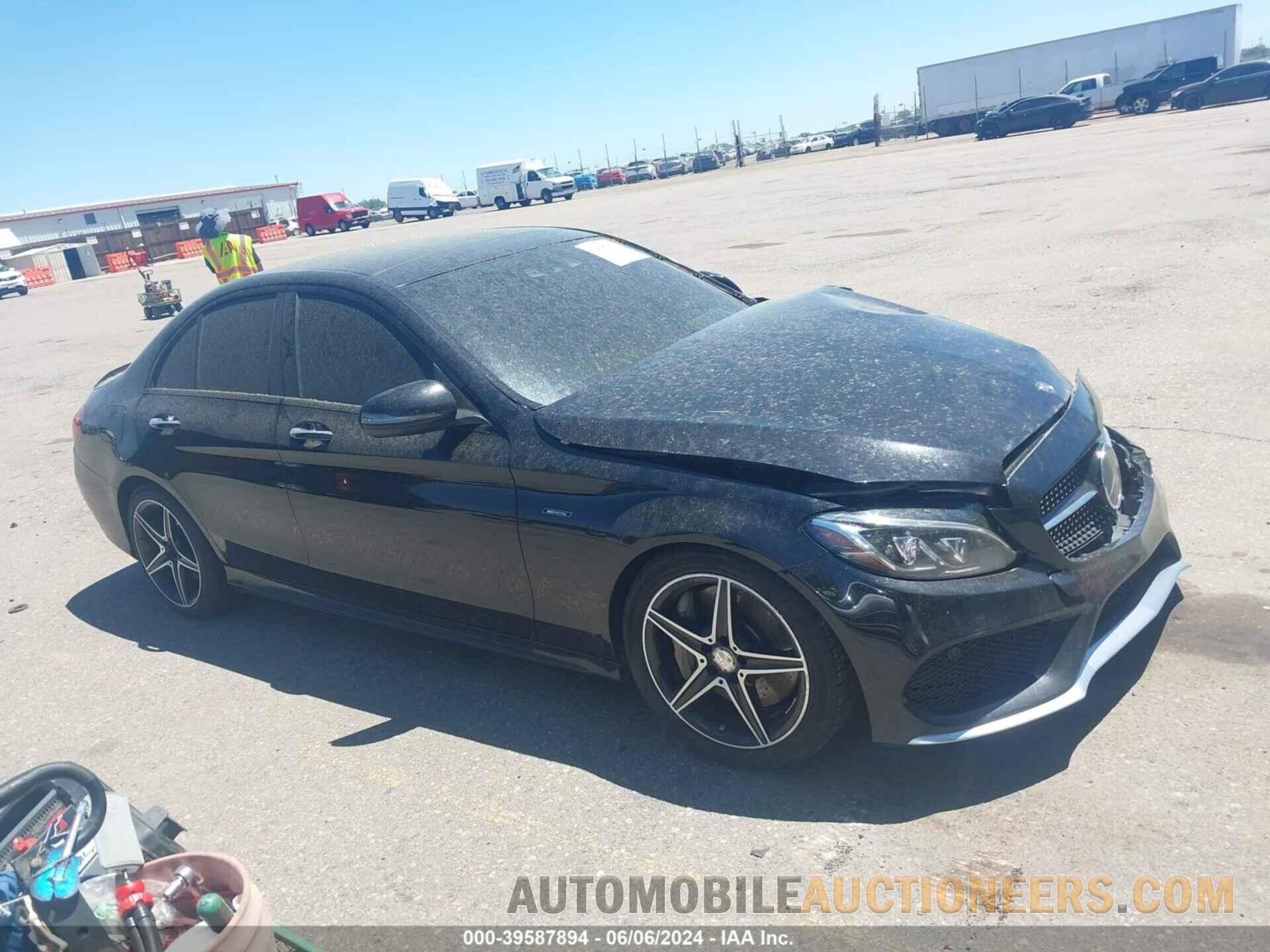 55SWF6EB2GU122892 MERCEDES-BENZ C 450 AMG 2016