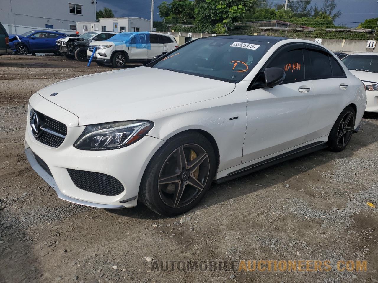 55SWF6EB2GU127719 MERCEDES-BENZ C-CLASS 2016