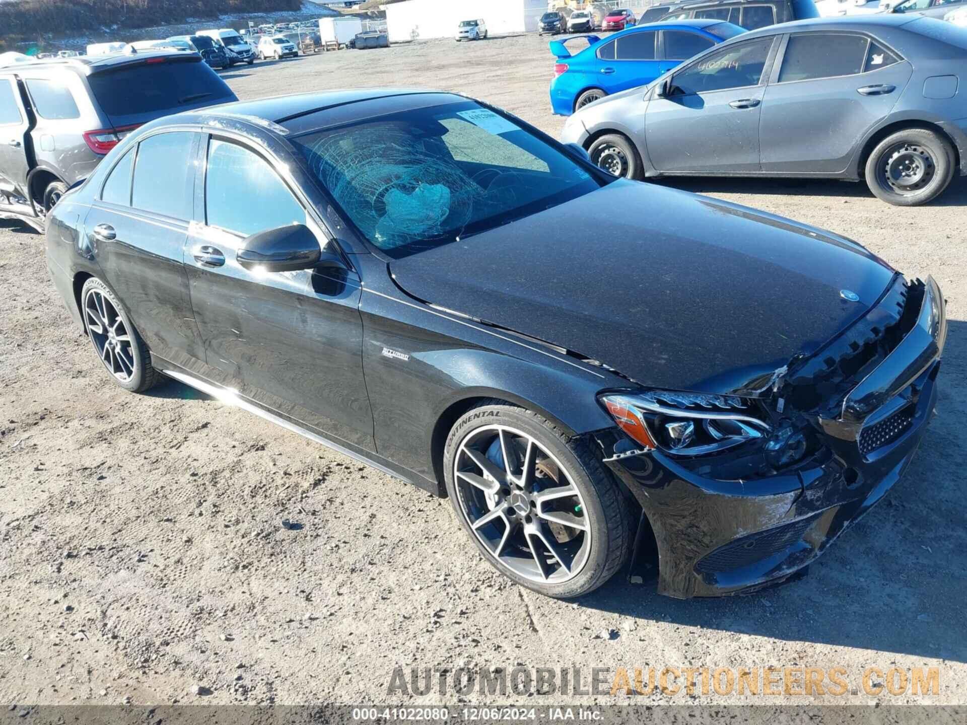 55SWF6EB2HU190238 MERCEDES-BENZ AMG C 43 2017