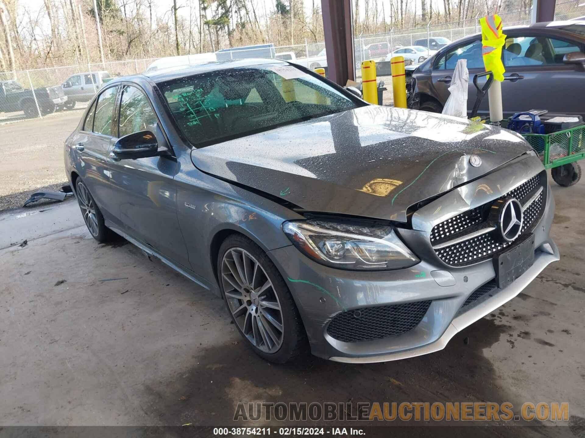 55SWF6EB2HU211217 MERCEDES-BENZ AMG C 43 2017