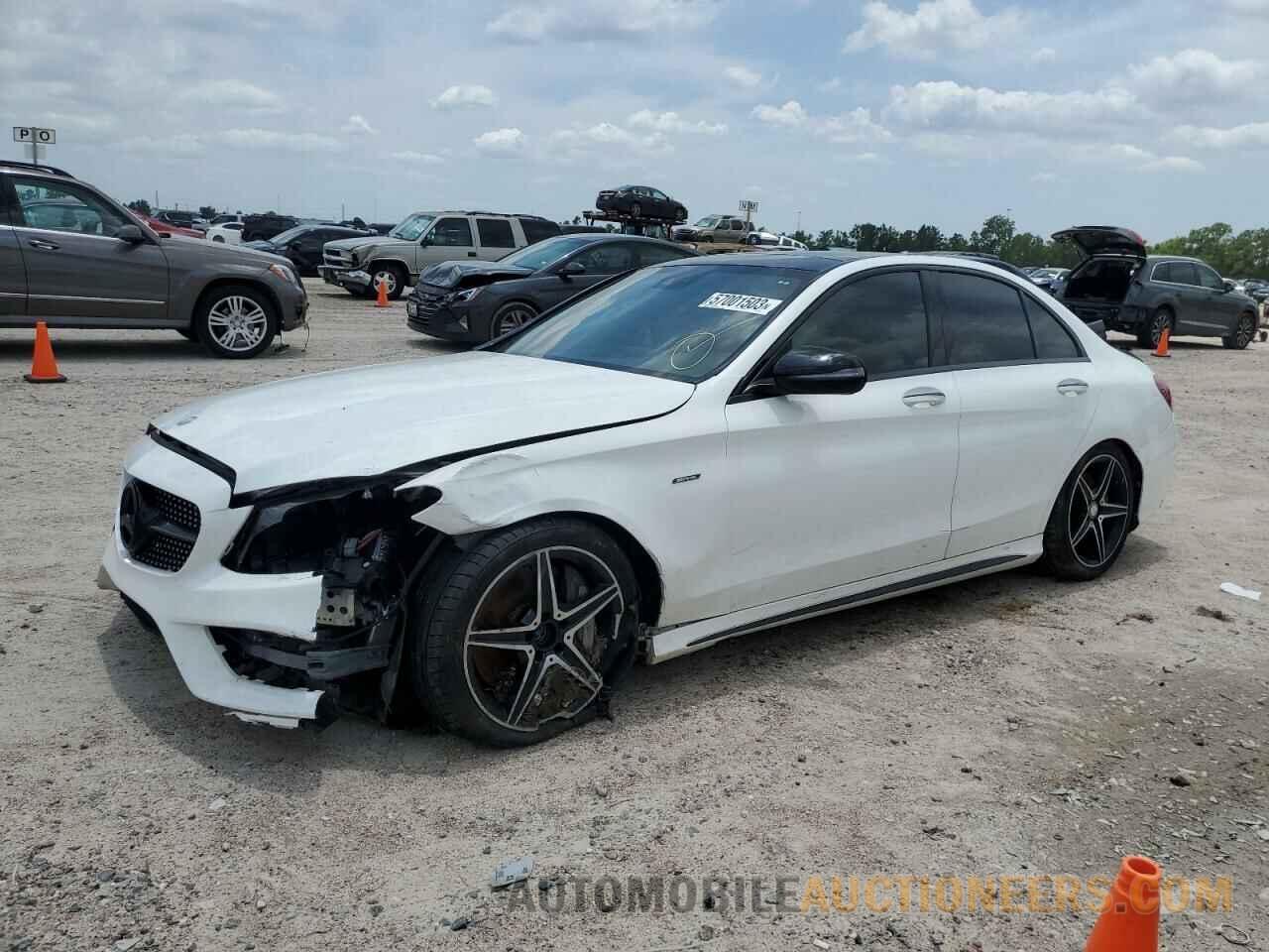 55SWF6EB3GU110556 MERCEDES-BENZ C-CLASS 2016