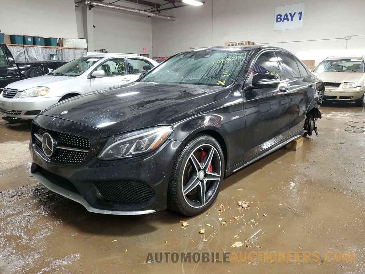 55SWF6EB3GU116308 MERCEDES-BENZ C-CLASS 2016