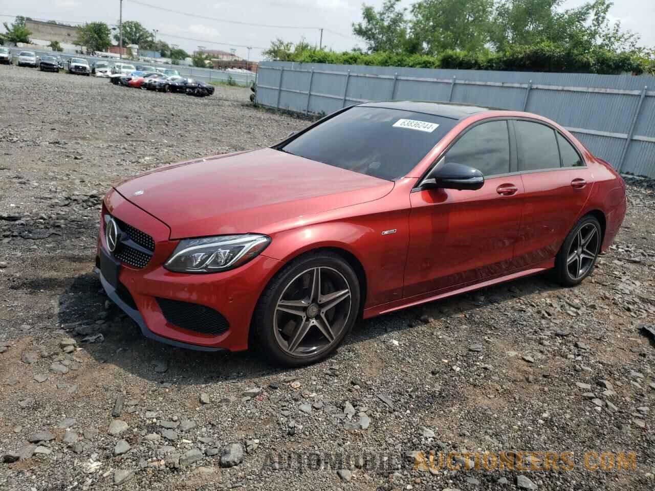 55SWF6EB3GU156677 MERCEDES-BENZ C-CLASS 2016