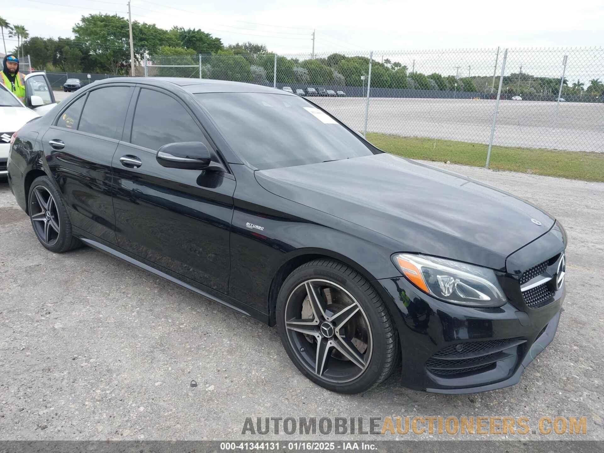 55SWF6EB3HU234019 MERCEDES-BENZ AMG C 43 2017