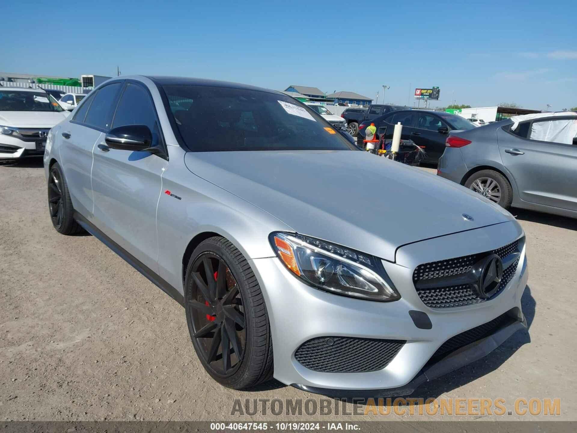 55SWF6EB4HU195036 MERCEDES-BENZ AMG C 43 2017