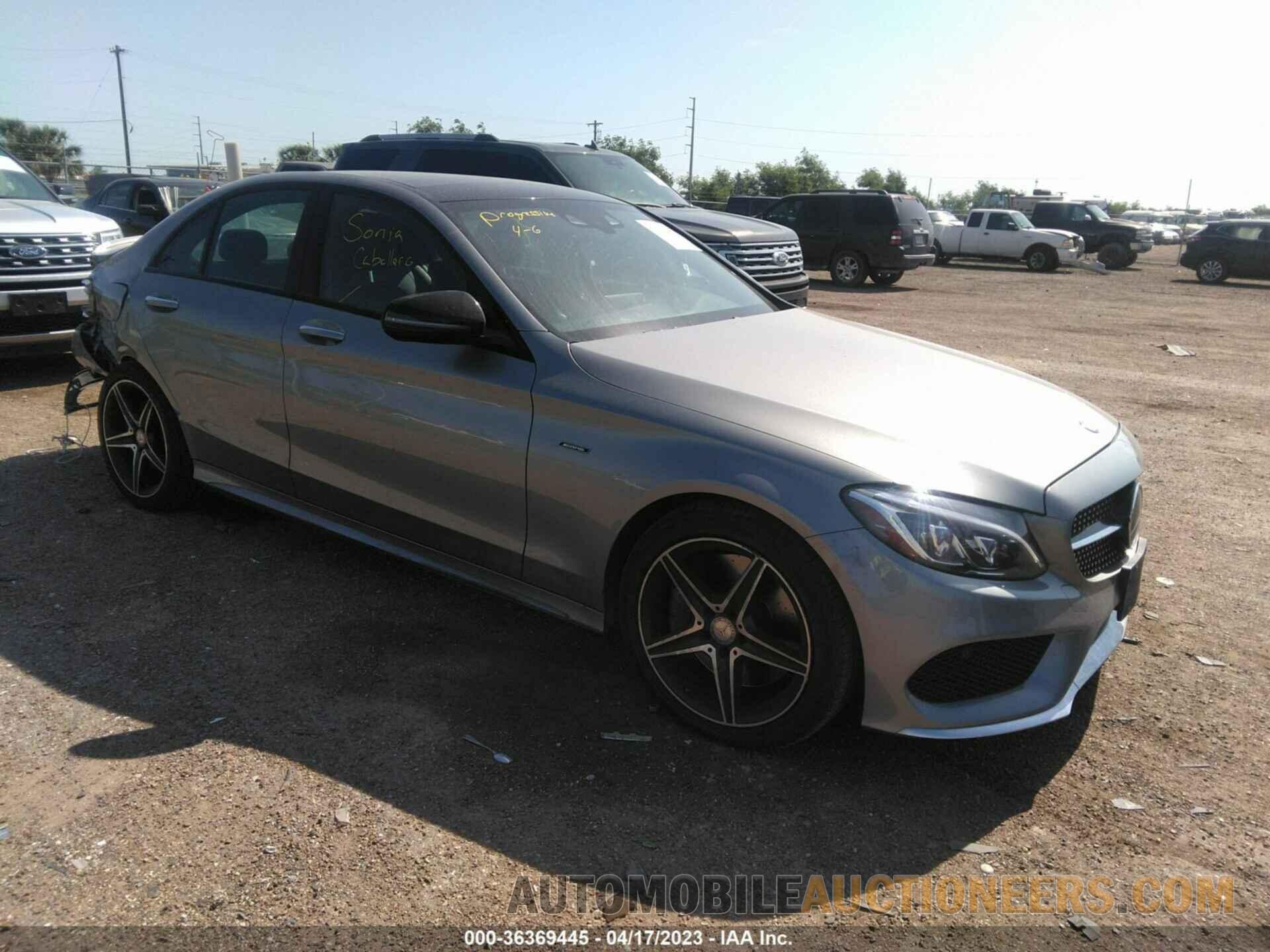 55SWF6EB5GU125429 MERCEDES-BENZ C-CLASS 2016