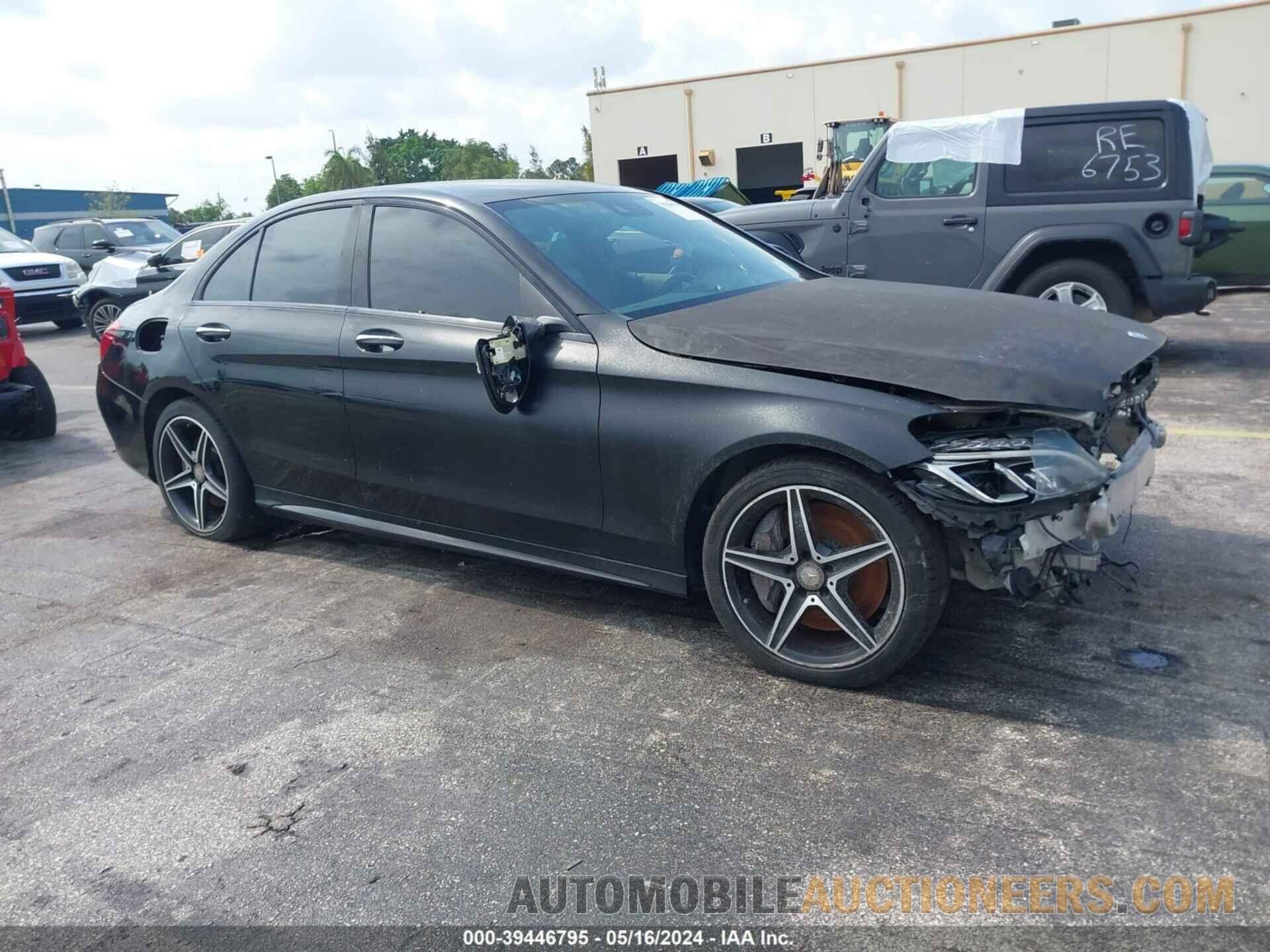 55SWF6EB5GU132459 MERCEDES-BENZ C 2016