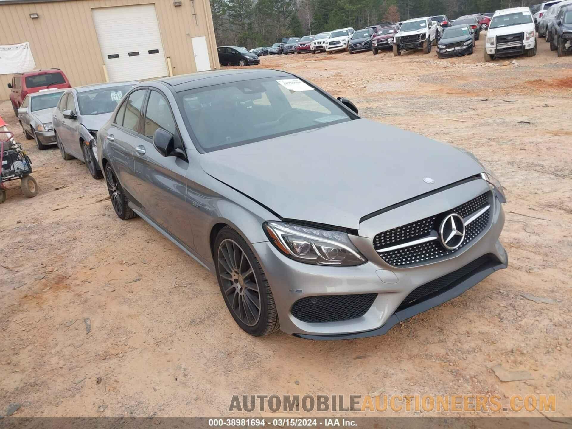 55SWF6EB5GU139427 MERCEDES-BENZ C 450 AMG 2016