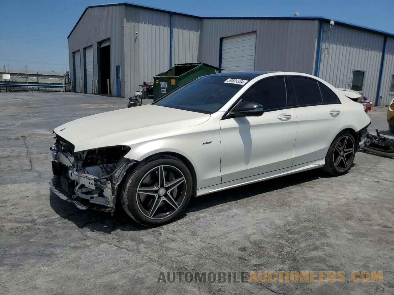 55SWF6EB6GU124371 MERCEDES-BENZ C-CLASS 2016