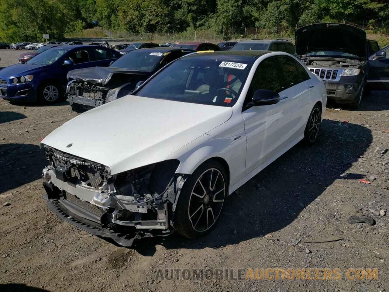 55SWF6EB6GU126668 MERCEDES-BENZ C-CLASS 2016