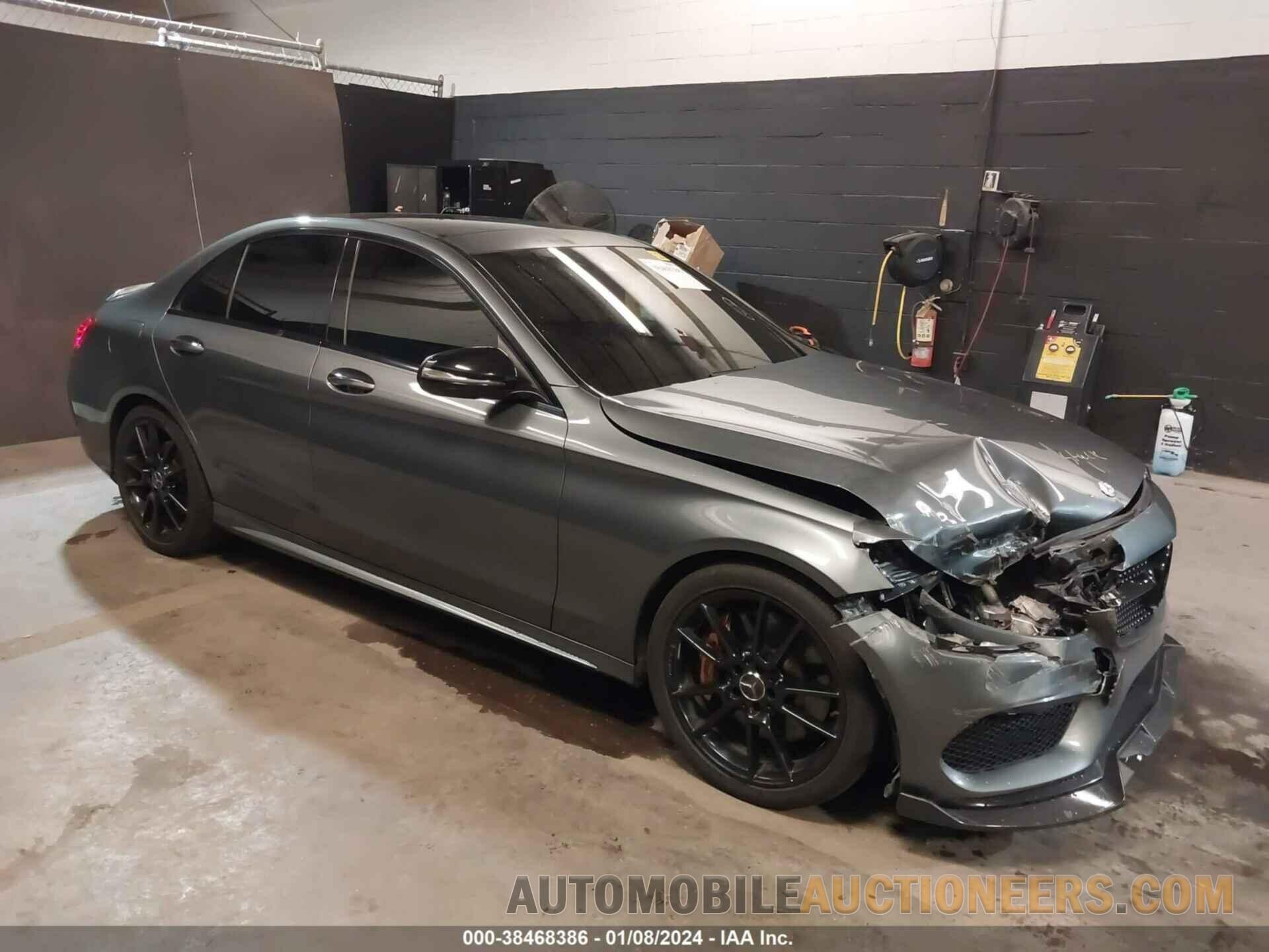 55SWF6EB6HU188685 MERCEDES-BENZ AMG C 43 2017