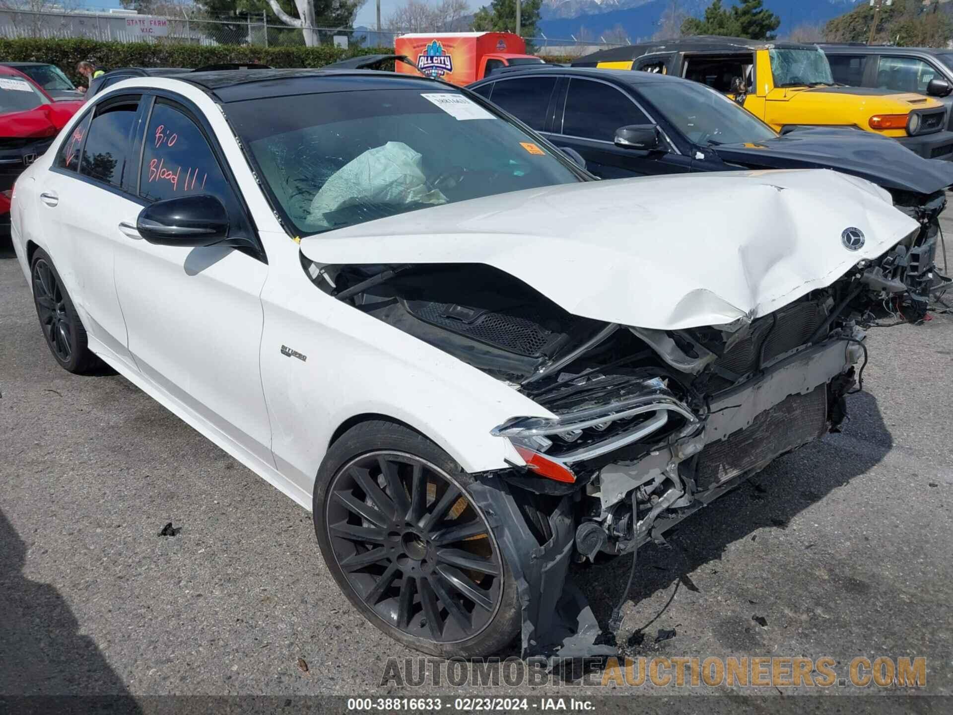 55SWF6EB6KU312350 MERCEDES-BENZ AMG C 43 2019