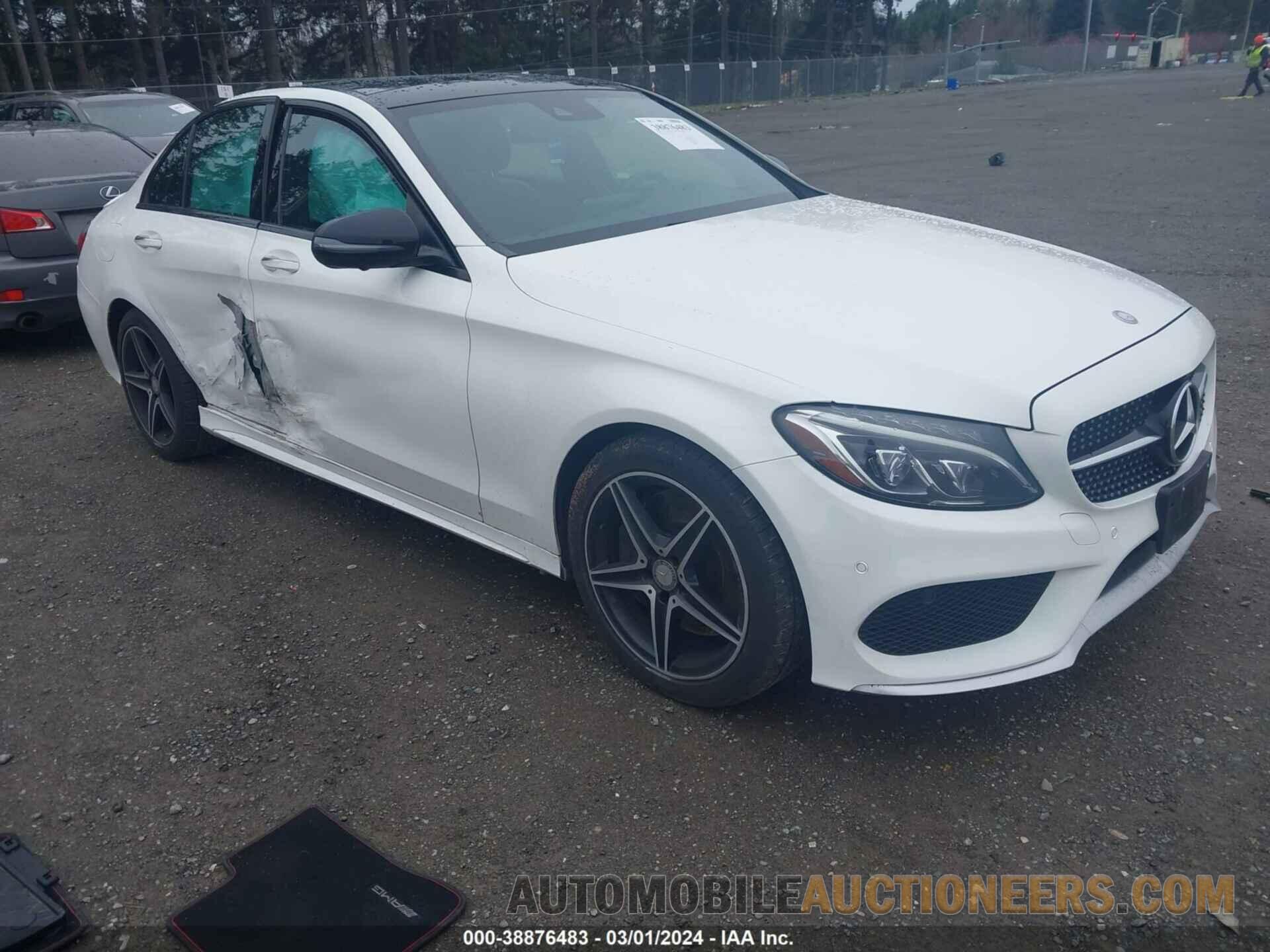 55SWF6EB7GU164698 MERCEDES-BENZ C 450 AMG 2016