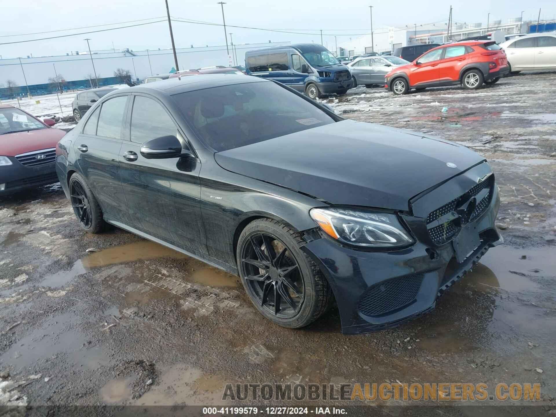 55SWF6EB7HU188887 MERCEDES-BENZ AMG C 43 2017