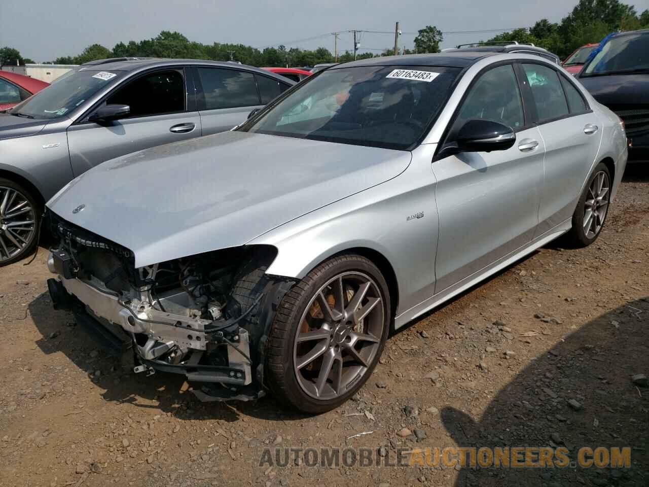 55SWF6EB7JU244901 MERCEDES-BENZ C-CLASS 2018