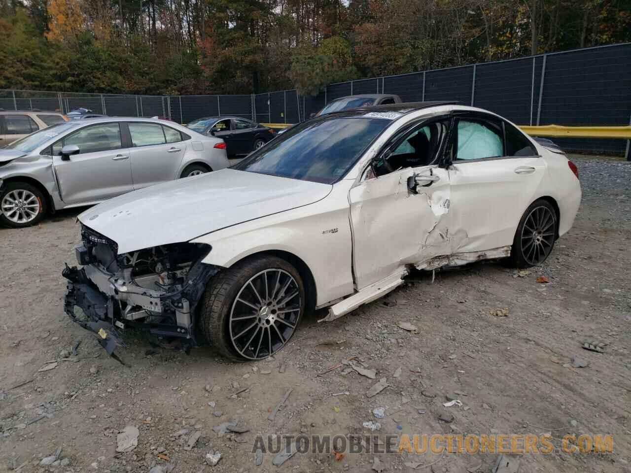 55SWF6EB7JU267918 MERCEDES-BENZ C-CLASS 2018