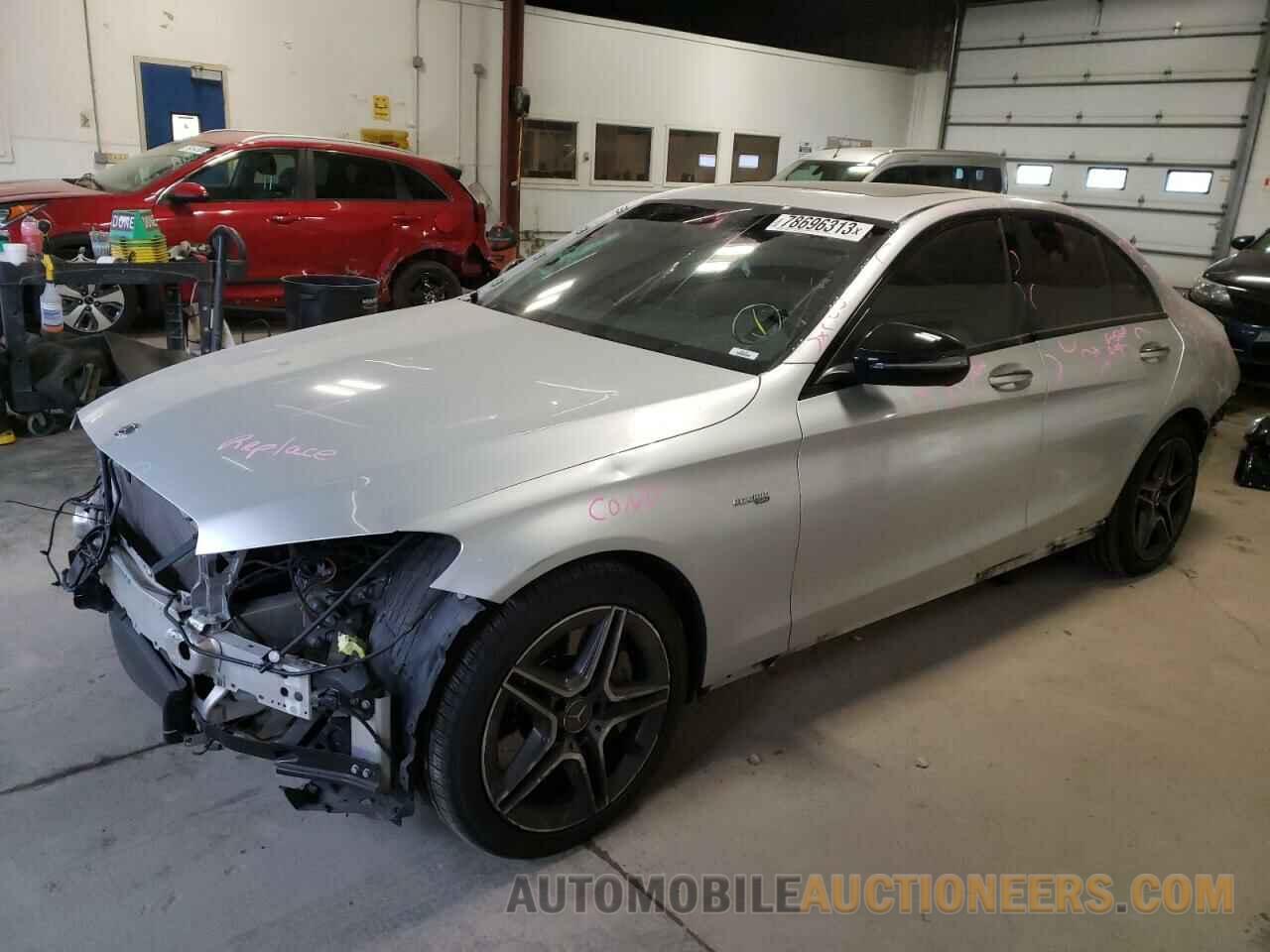 55SWF6EB7KU310316 MERCEDES-BENZ C-CLASS 2019