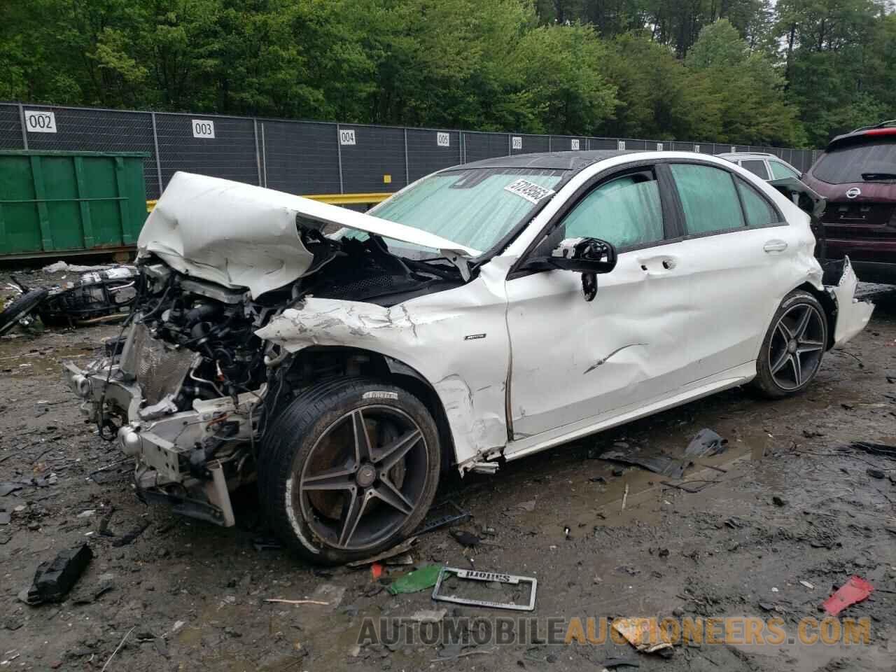 55SWF6EB8GU142001 MERCEDES-BENZ C-CLASS 2016