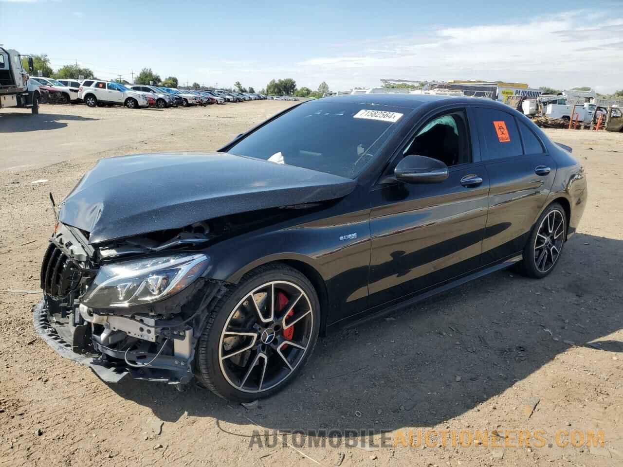 55SWF6EB8JU244745 MERCEDES-BENZ C-CLASS 2018