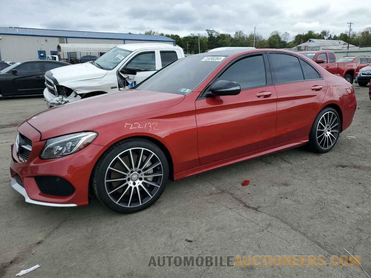 55SWF6EB9GU104907 MERCEDES-BENZ C-CLASS 2016