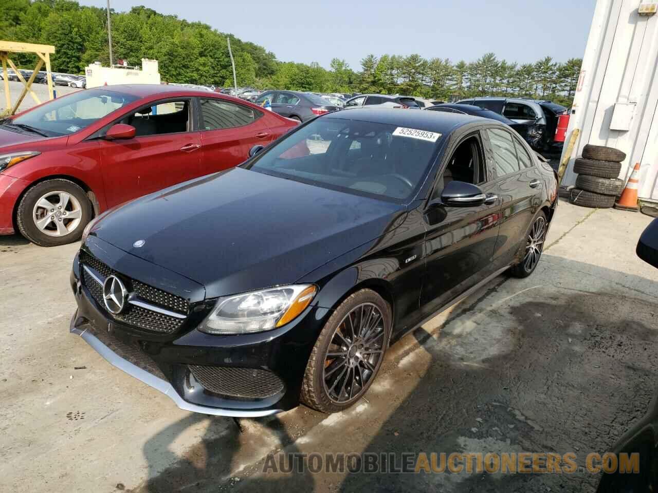 55SWF6EB9GU109704 MERCEDES-BENZ C-CLASS 2016