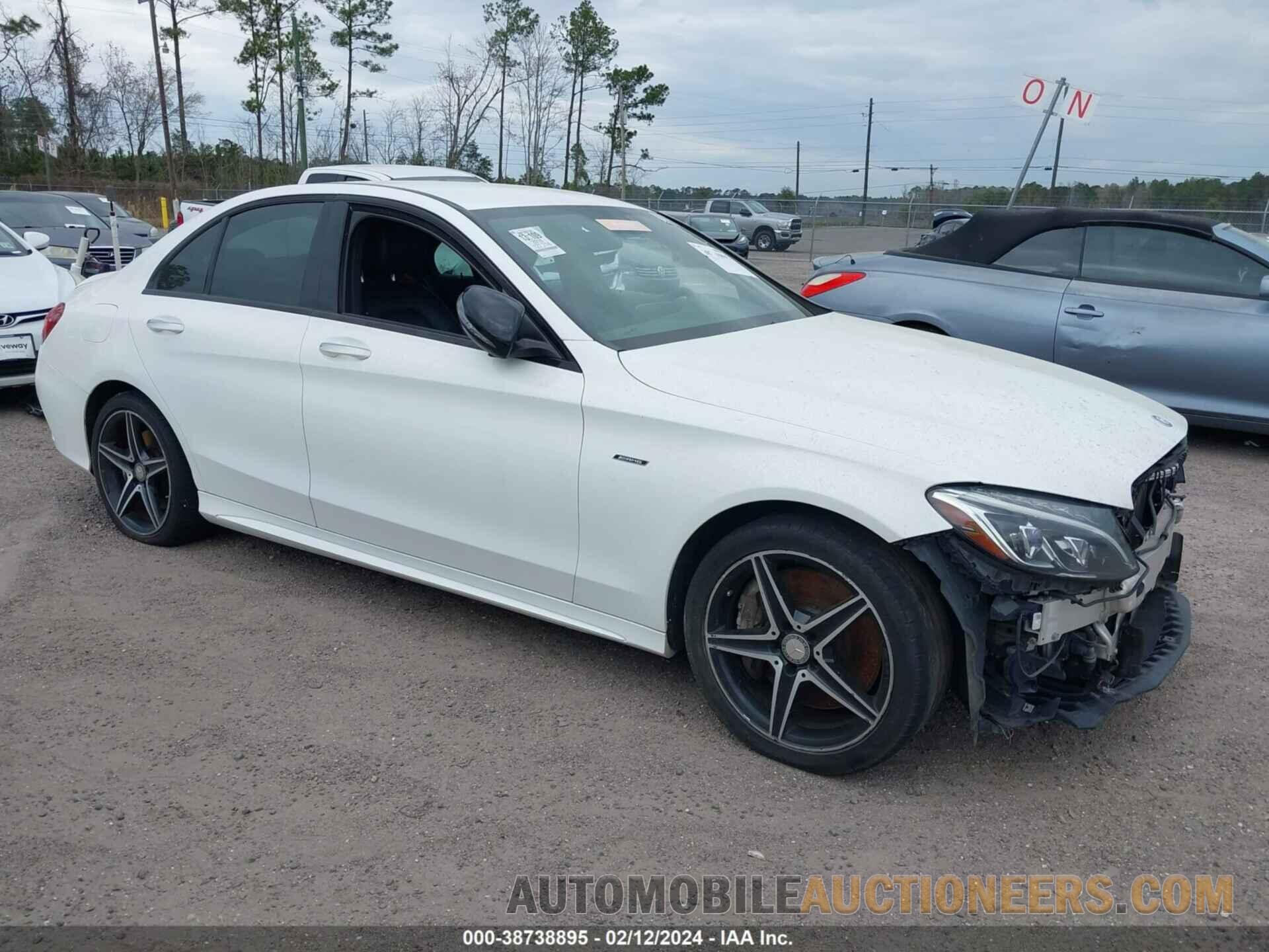 55SWF6EB9GU134134 MERCEDES-BENZ C 450 AMG 2016