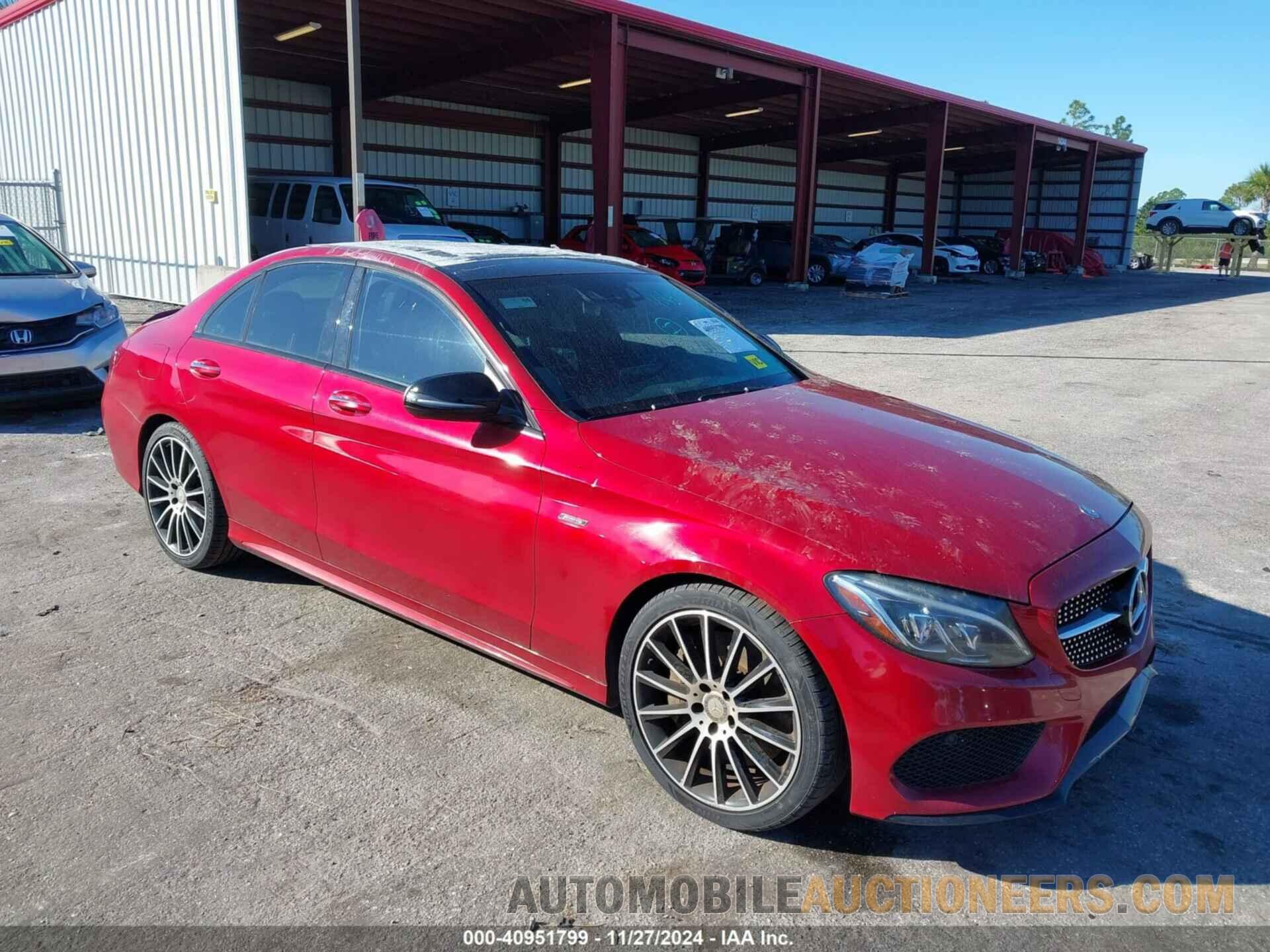 55SWF6EB9GU137843 MERCEDES-BENZ C 450 AMG 2016