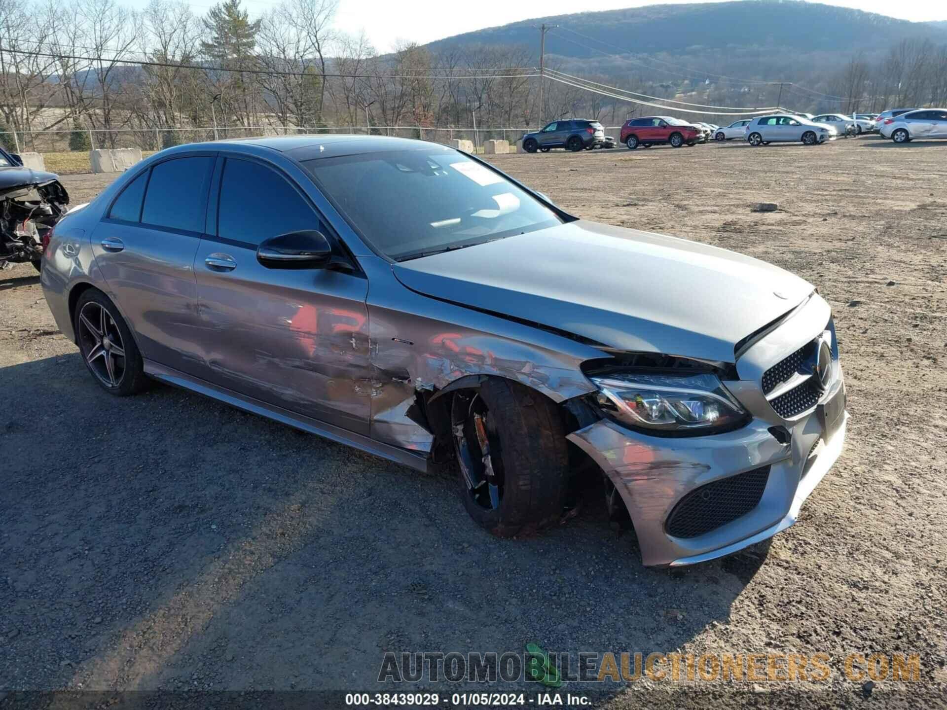 55SWF6EB9GU144307 MERCEDES-BENZ C 450 AMG 2016