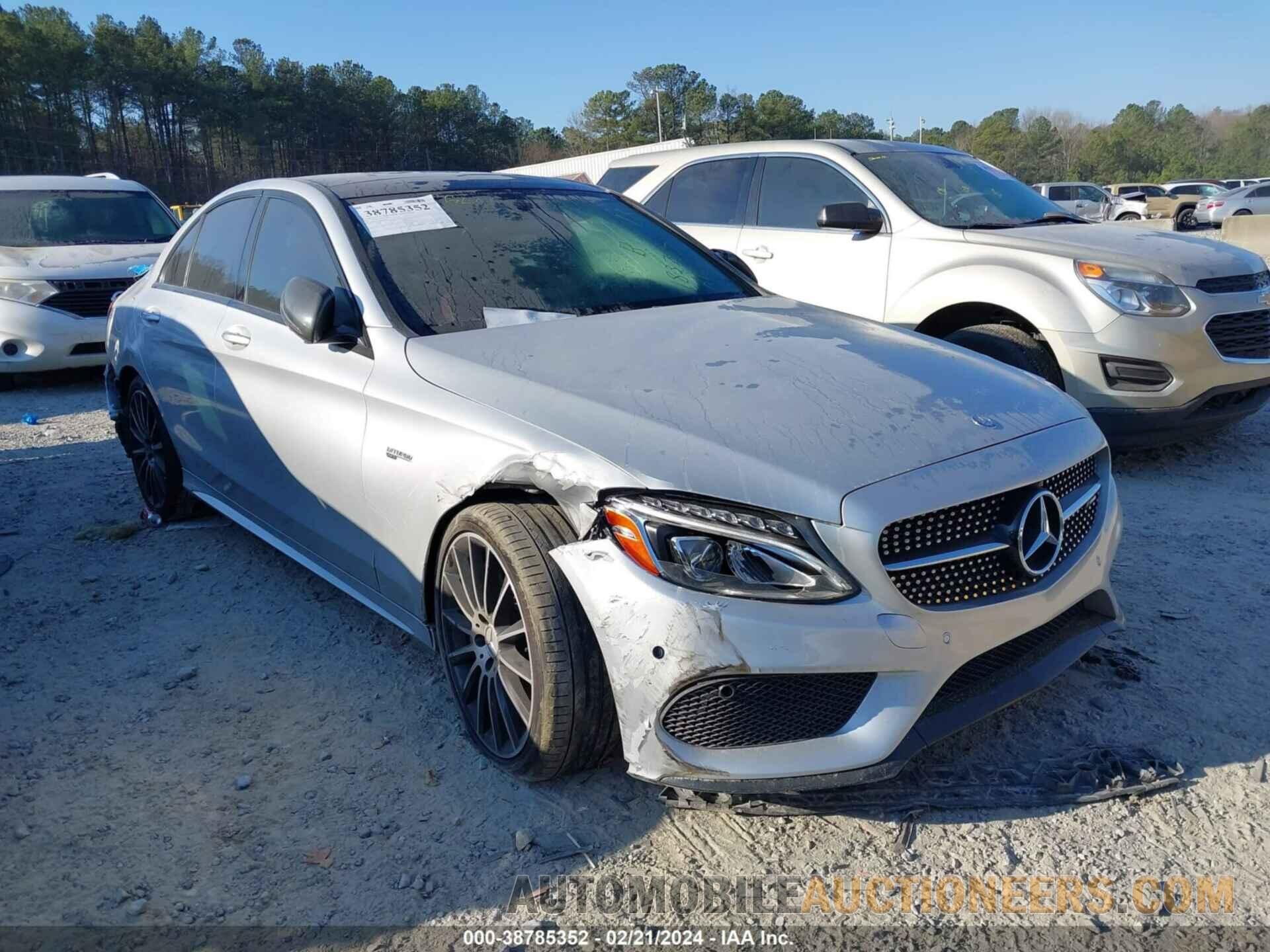 55SWF6EB9HU183707 MERCEDES-BENZ AMG C 43 2017