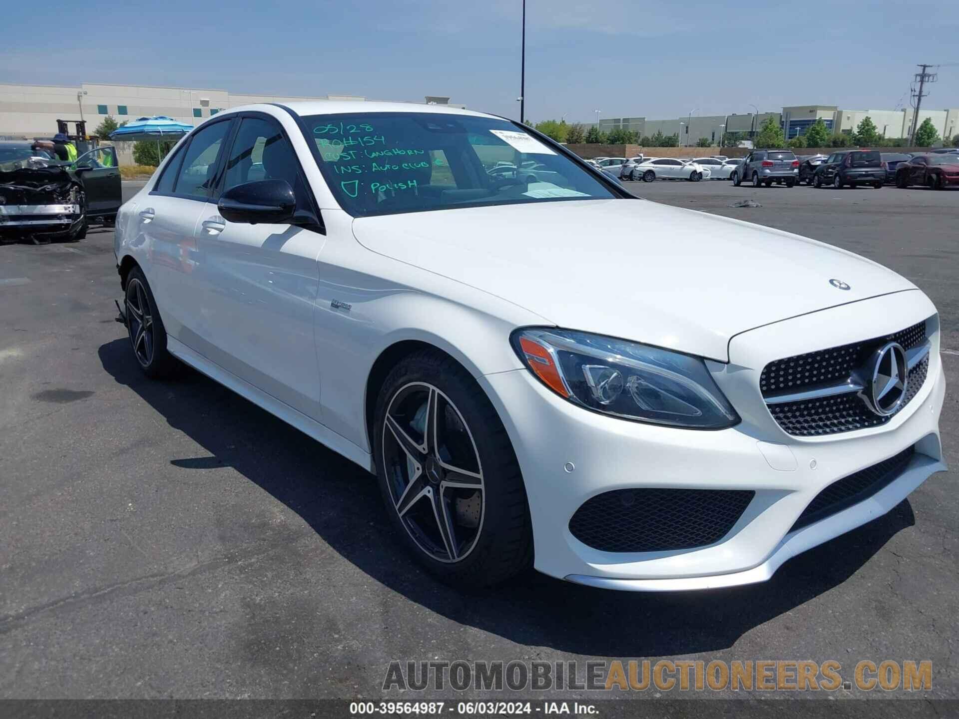 55SWF6EB9HU199499 MERCEDES-BENZ AMG C 43 2017