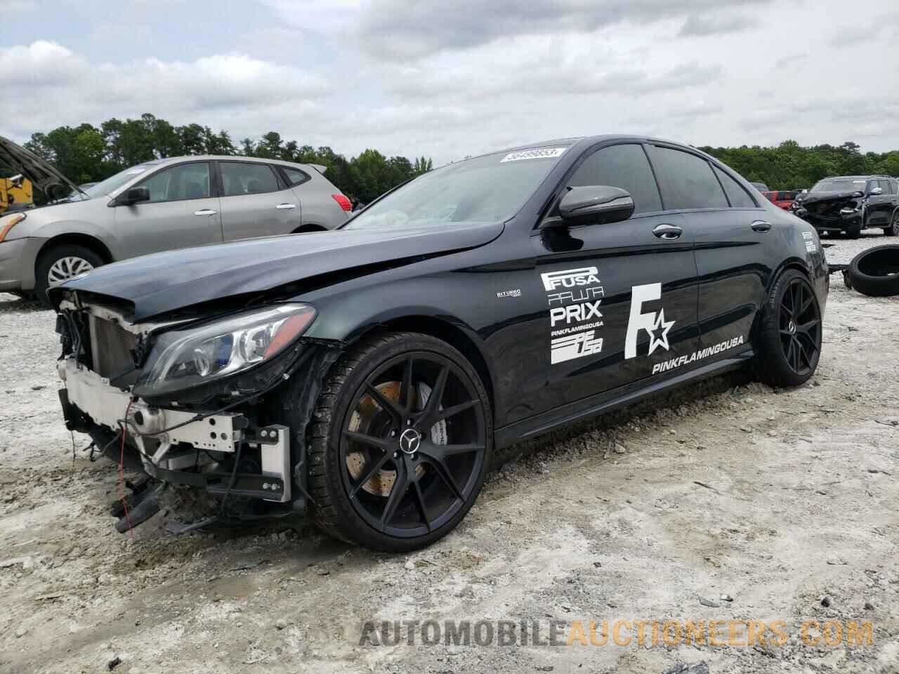 55SWF6EB9KU290991 MERCEDES-BENZ C-CLASS 2019