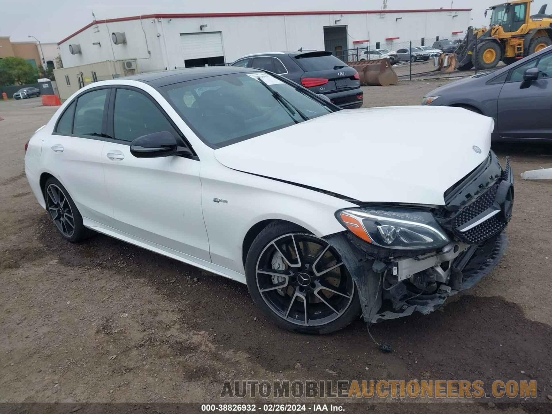 55SWF6EBXHU214656 MERCEDES-BENZ AMG C 43 2017