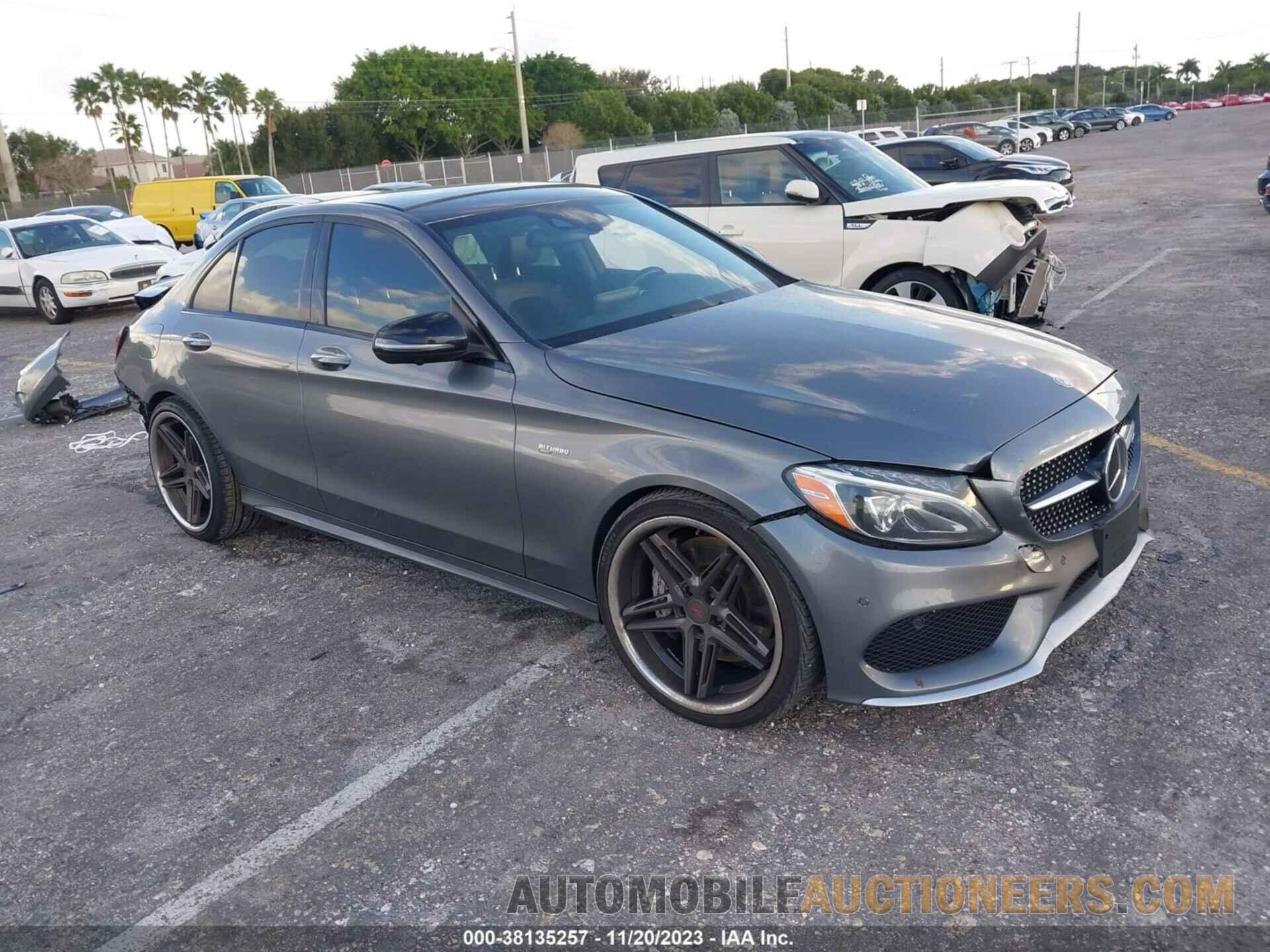 55SWF6EBXHU228797 MERCEDES-BENZ AMG C 43 2017